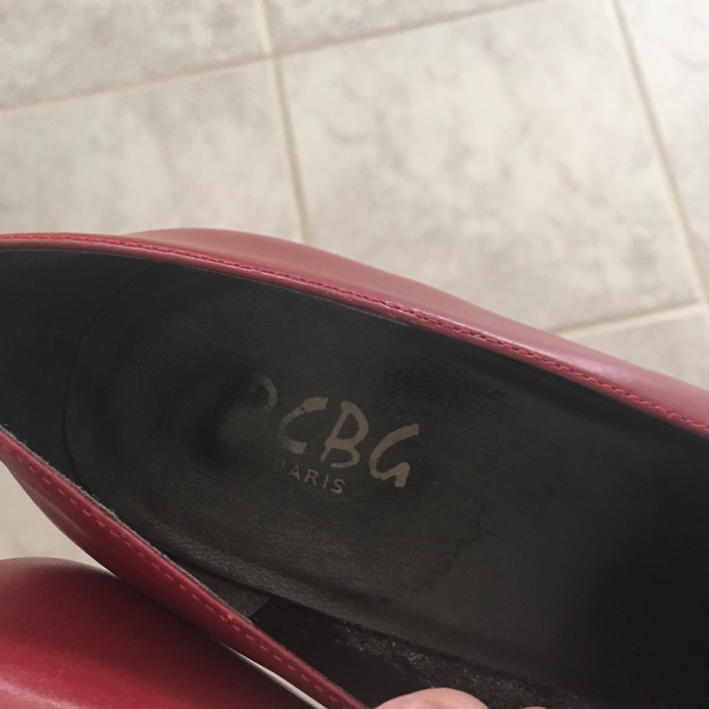 Bcbg Paris Brick Red Heels View 5